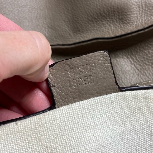 Gucci Soho Interlocking GG Tote Bag Leather Handbag - Picture 6 of 14